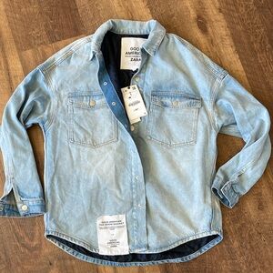Zara Good American The Denim Jacket